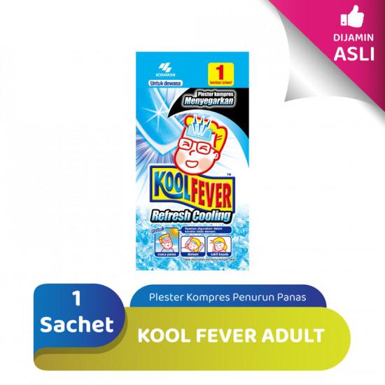 Kool fever Adult Plester Kompres Penurun Panas (1 Sachet)